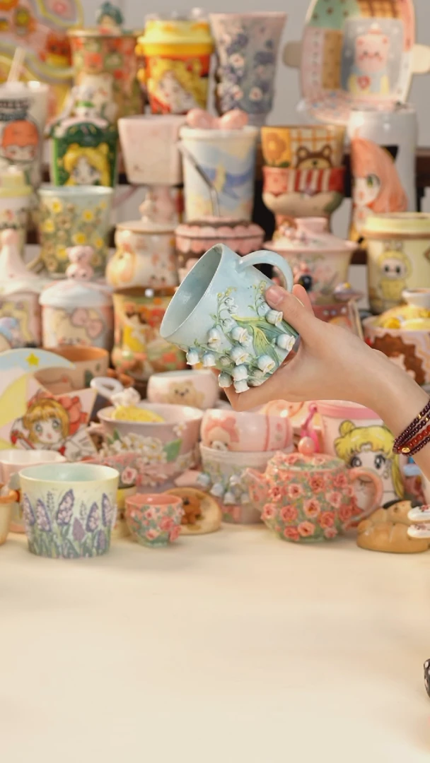 其他景德镇釉下彩手绘设计师款陶瓷