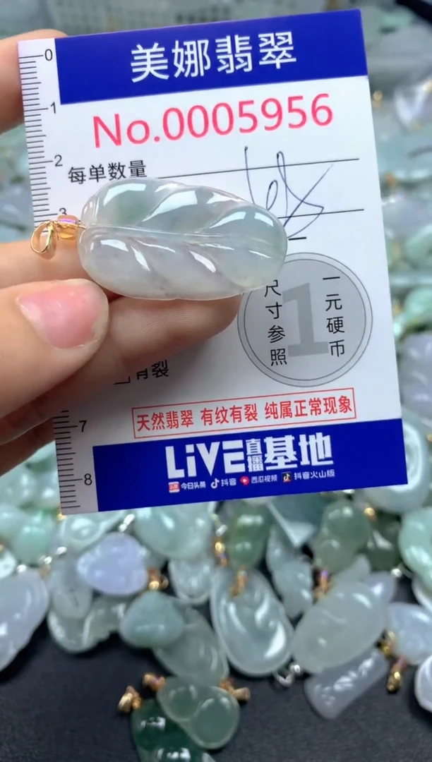 颈饰未镶嵌翡翠5956