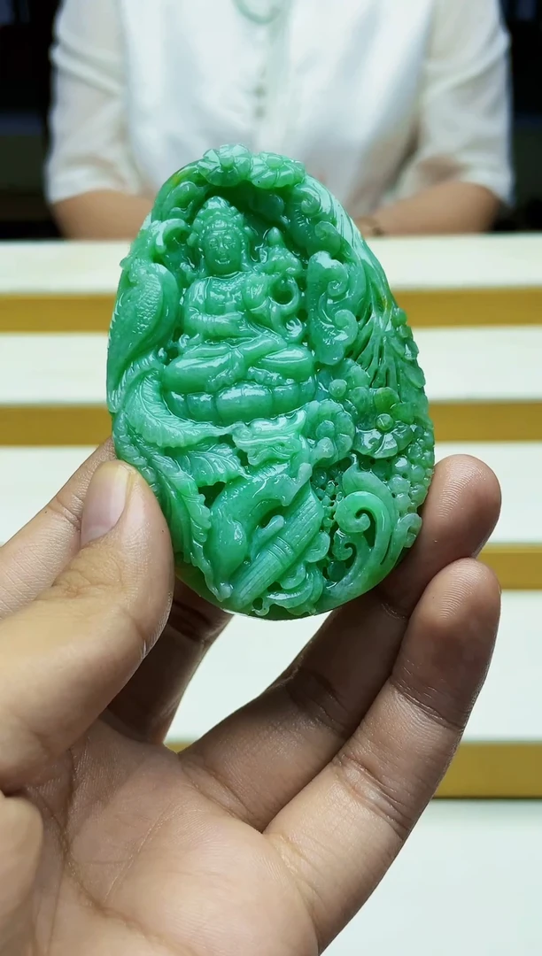 定制翡翠未镶嵌毛货07050081