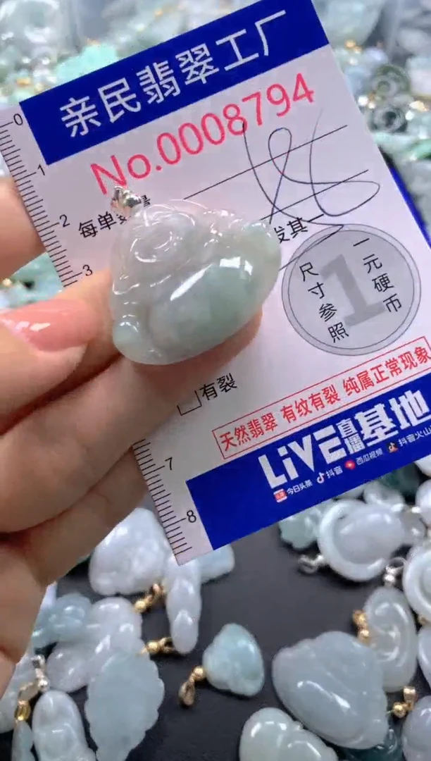 颈饰未镶嵌翡翠8794