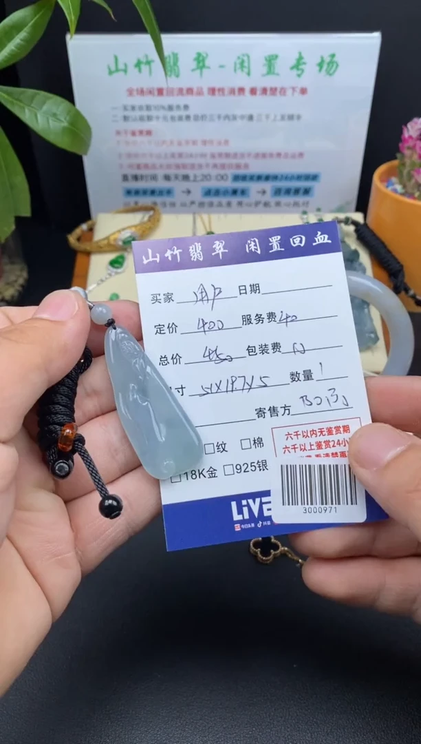 颈饰未镶嵌翡翠?***鱼3000971