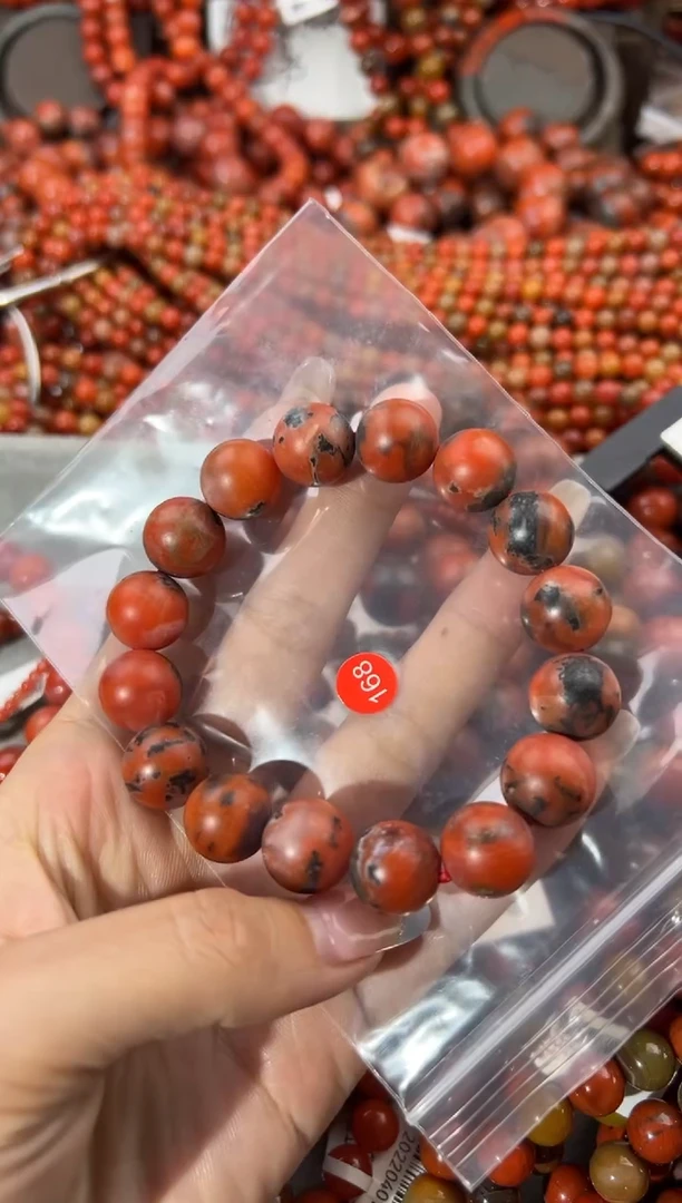 未镶嵌手串南红玛瑙13+