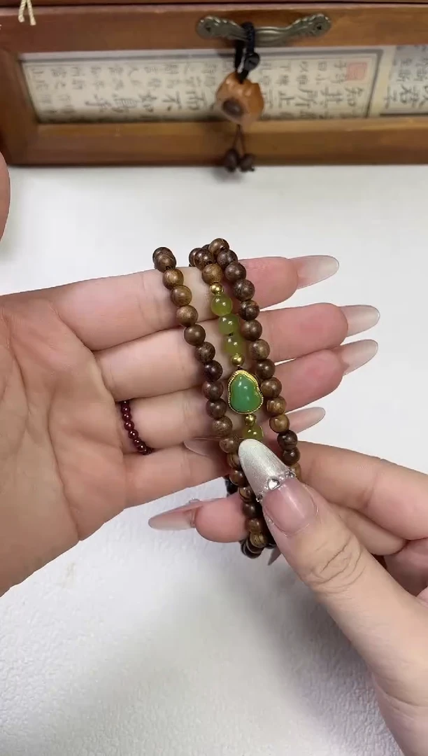非洲檀香手串/手链精美手串 无礼盒 多发性其一