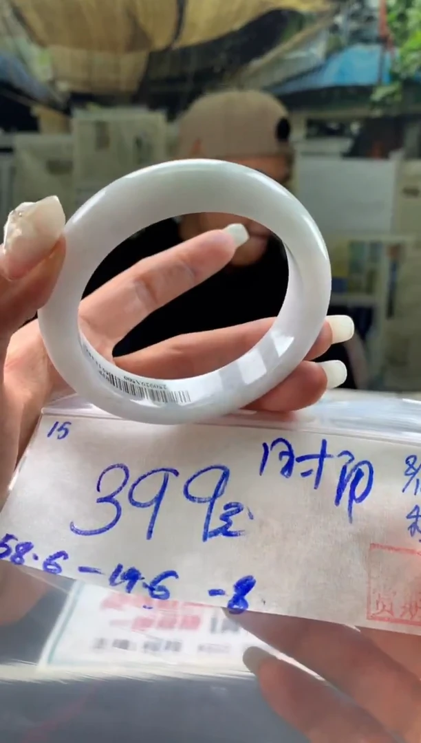 未镶嵌手镯翡翠时**雨翡翠手镯 下单联系小耳机#15