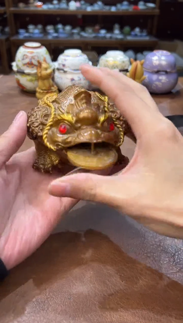 真的很便宜会开片的旅行茶具