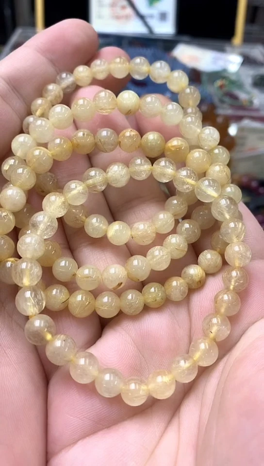 发晶手链未镶嵌手链25