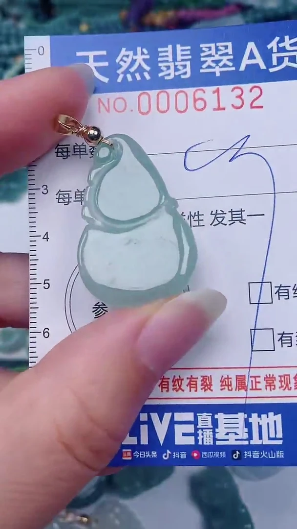 翡翠未镶嵌颈饰00006132