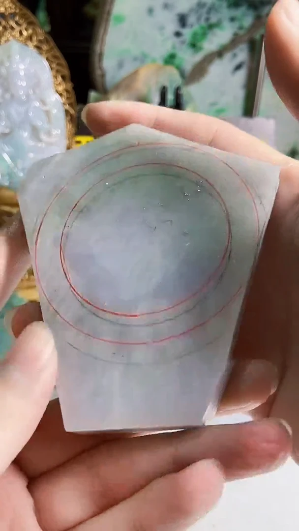 颈饰未镶嵌翡翠雷**赵缅甸翡翠A货145
