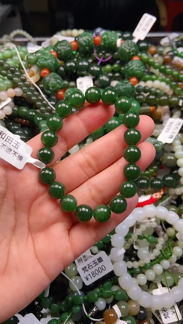 和田玉未镶嵌颈饰1