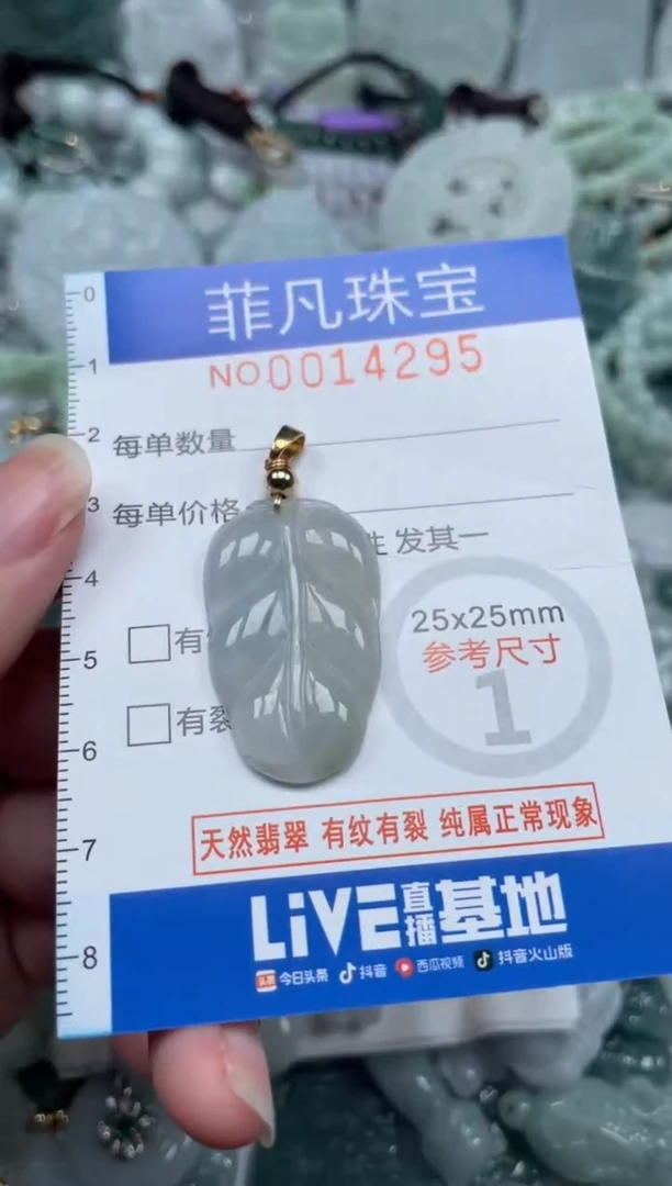 颈饰未镶嵌翡翠14295