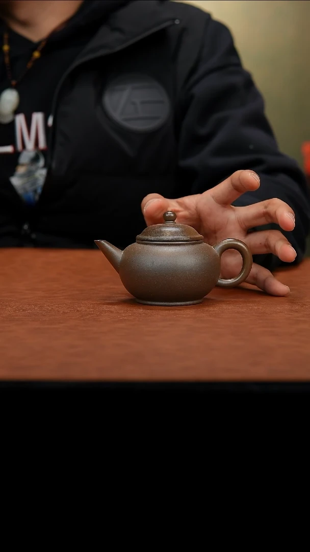 茶壶紫砂紫砂壶柴烧水平150cc