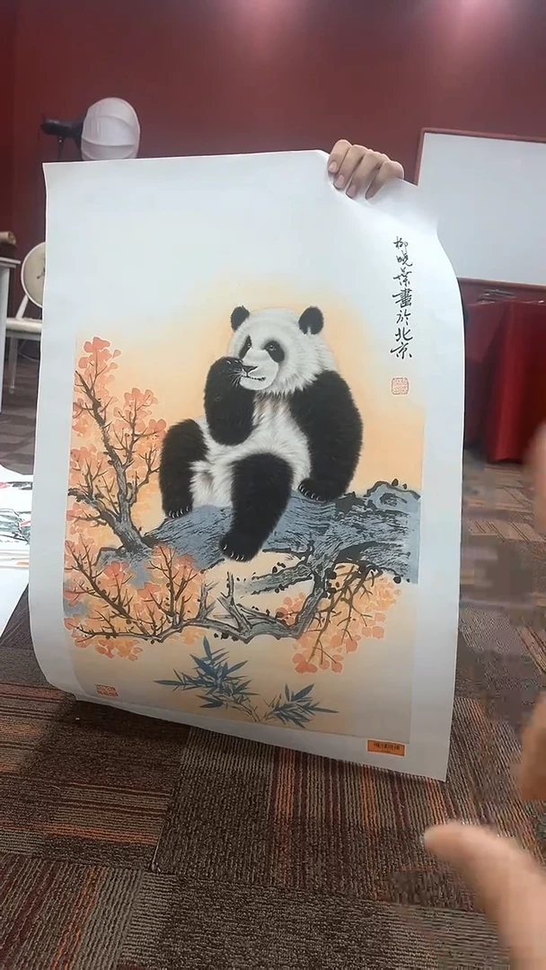 国画柳晓叶国画作品2.7平尺