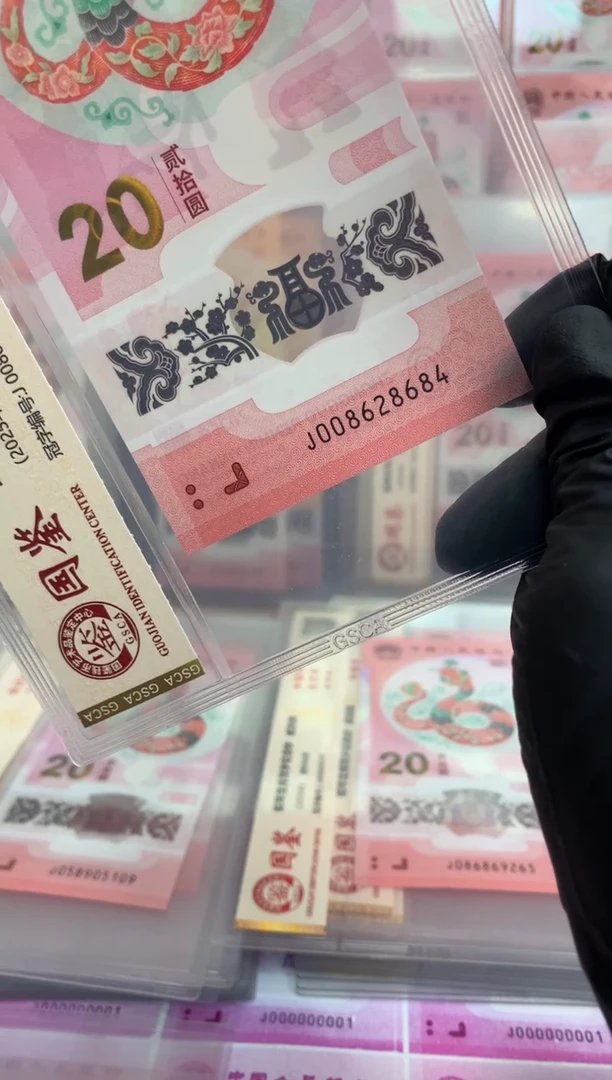 【闪购商品】塑料 蛇钞 真钞【单张】8684