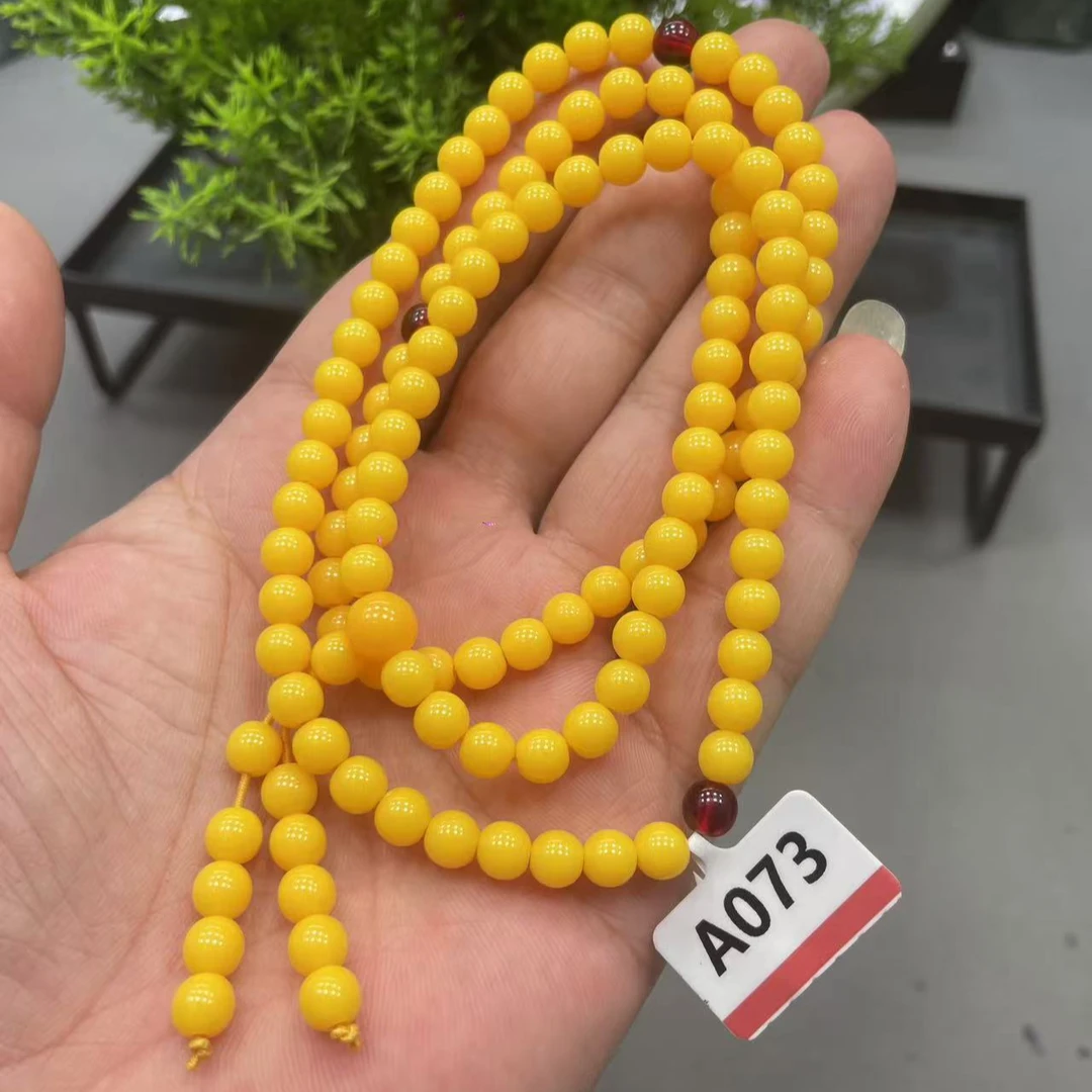 【晶来福】A073 蜜蜡多圈手串