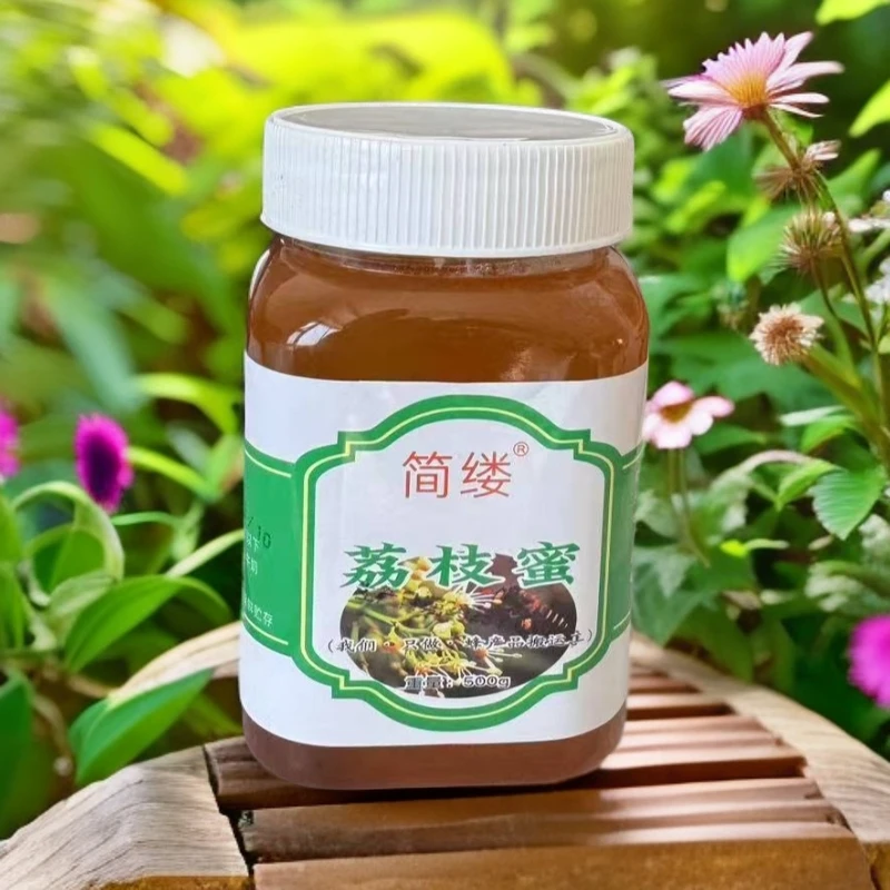2025年荔枝蜜500g*5瓶蜂农自产自销食用液态成熟正宗蜂蜜优选