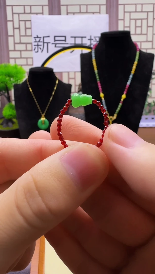 翡翠戒指14K金镶嵌J07