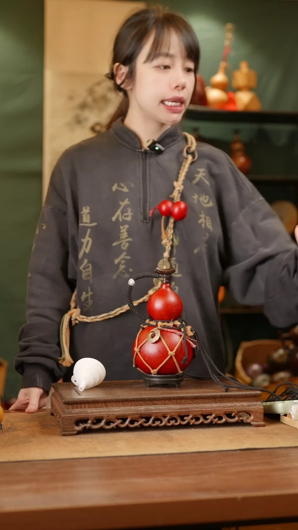 167号精品天然大漆酒葫芦一物一拍~