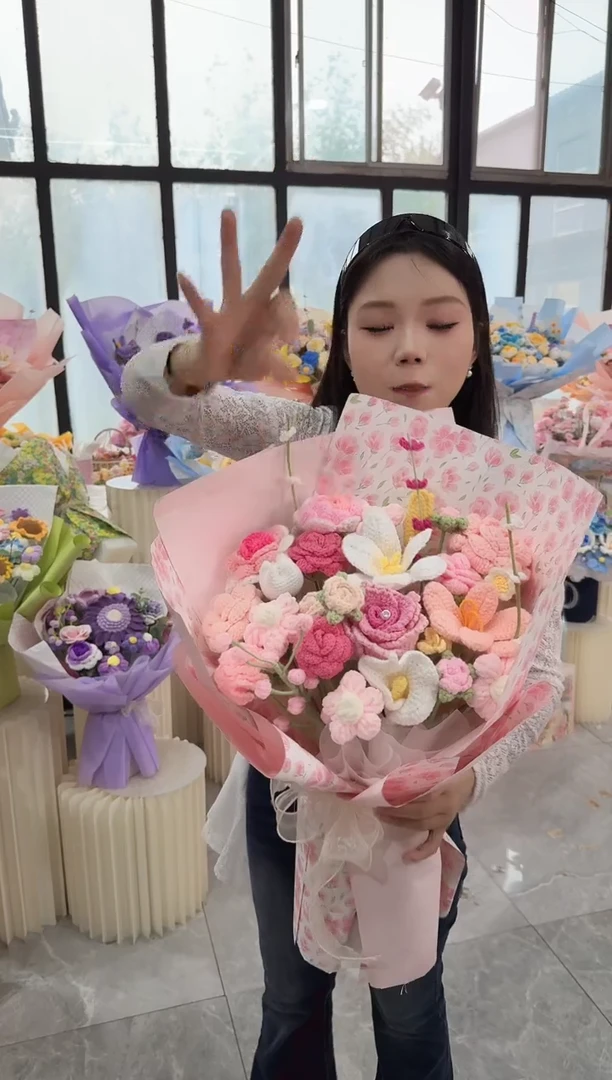 非遗手工定制花束，孤品清仓！！