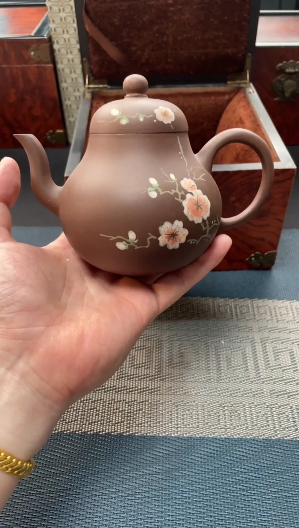 茶壶紫砂30 宜兴原矿紫砂