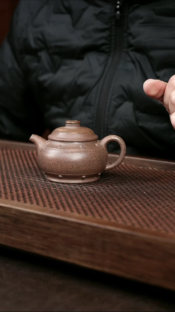 茶壶紫砂岩中泥太极八卦 小