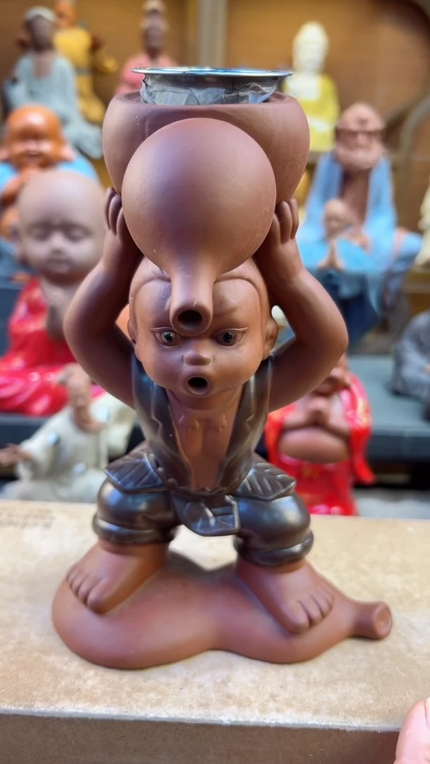 【闪购商品】紫砂茶宠器闵茶宠摆件