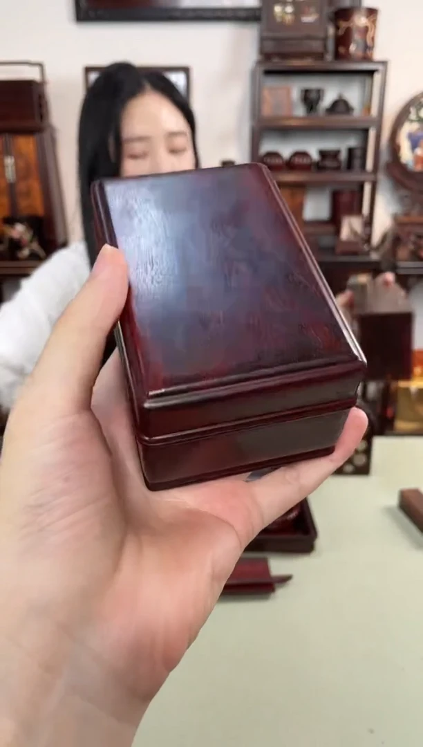 紫檀木类成套家具天地盖盒