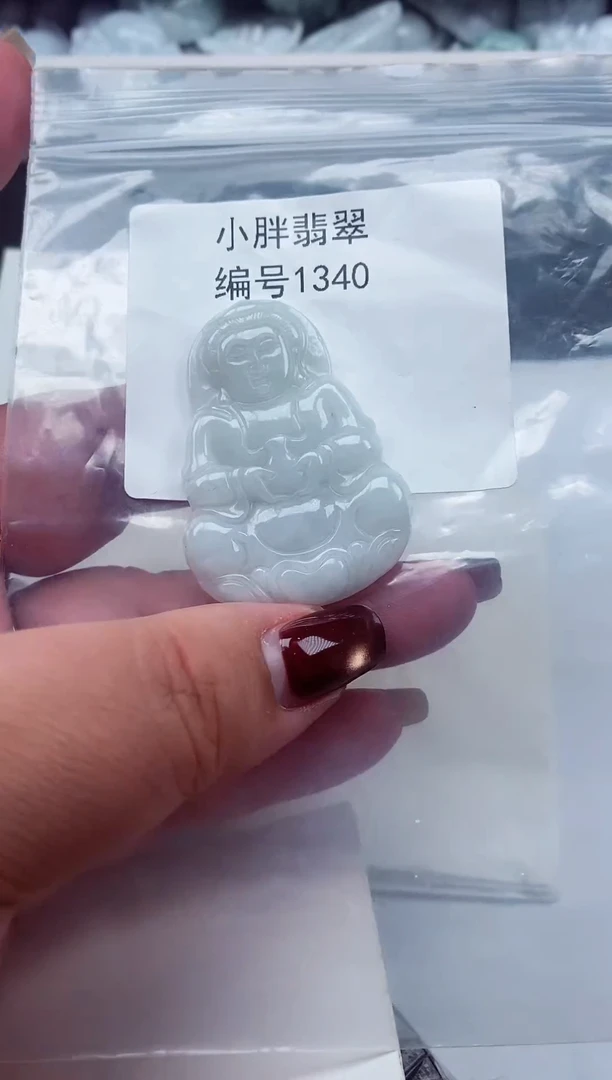 颈饰未镶嵌翡翠缅甸天然A货翡翠1340
