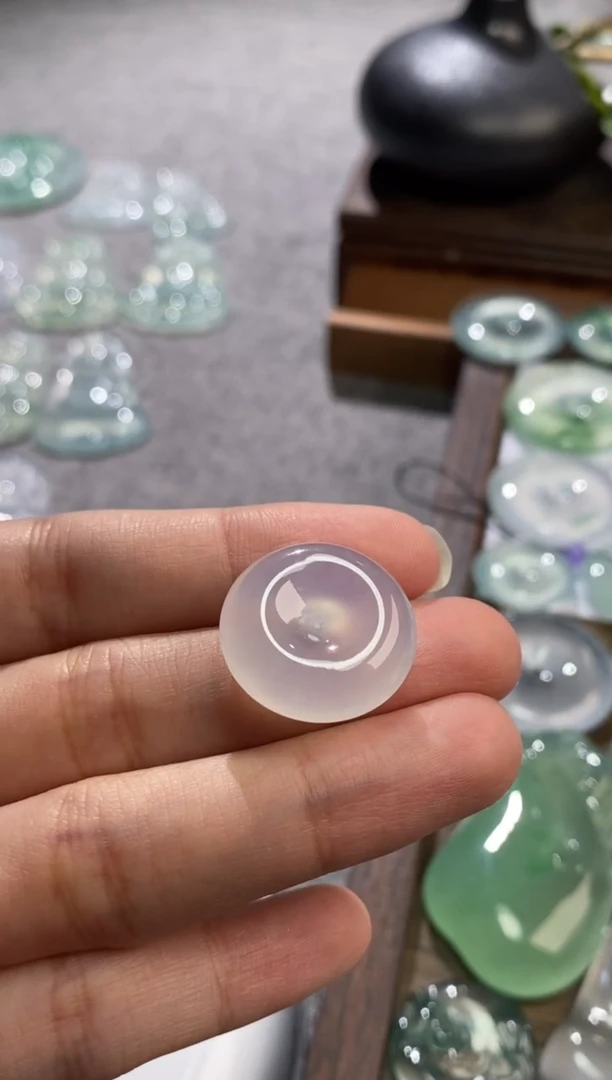 吊坠(不含链)未镶嵌翡翠扣子