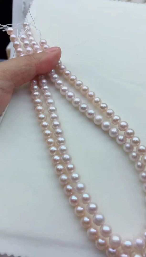 未镶嵌淡水珍珠裸珠无扣头多样性发其一，非无暇