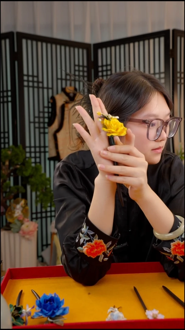 刺绣乖**啦非遗苏绣手工饰品