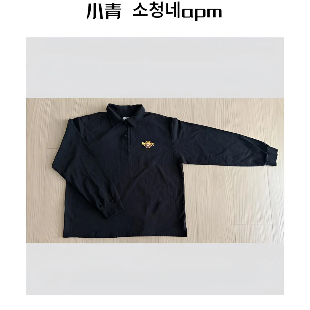 韩国东大门 公鸡/胸前小标后背舌头T恤