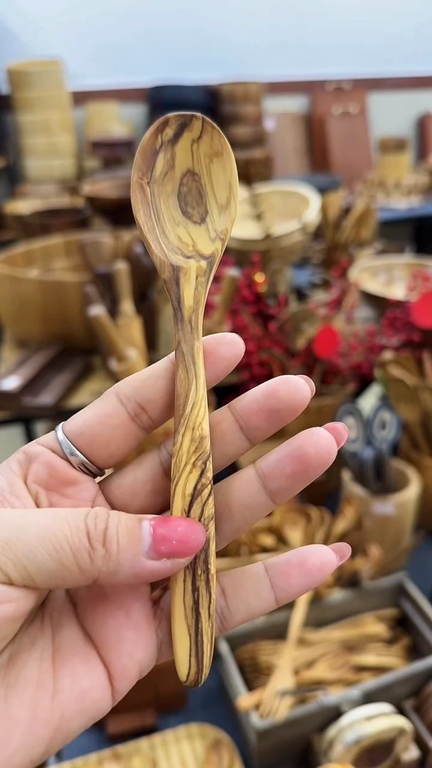 ?****?橄榄木勺子一支装