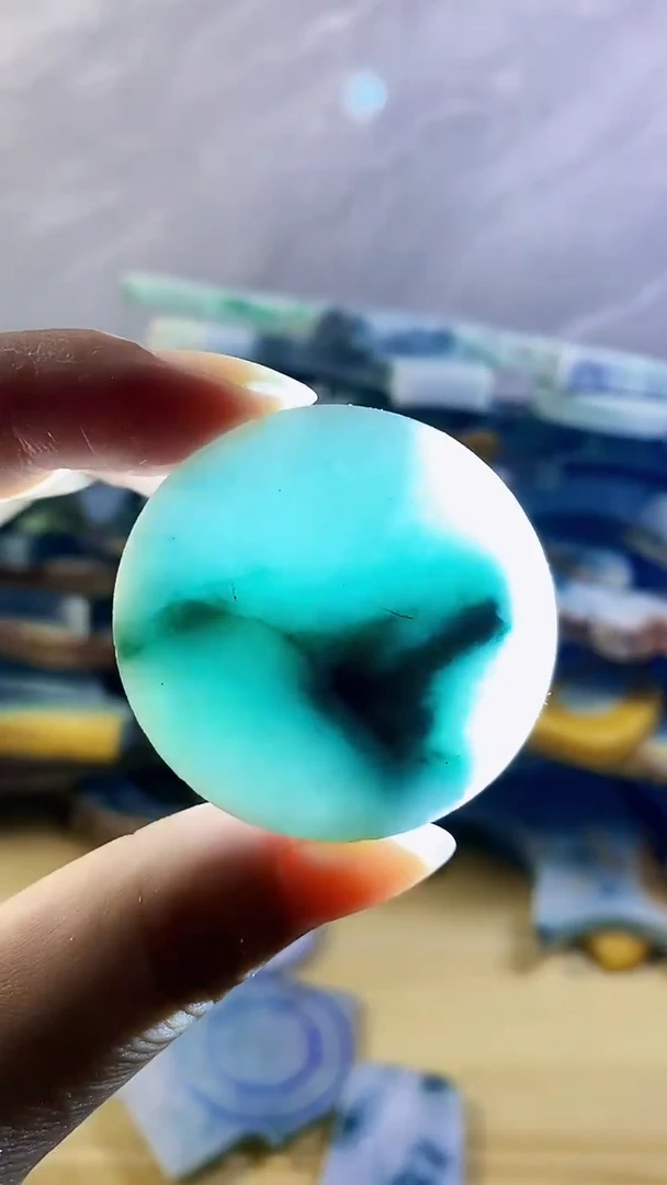 散珠翡翠纯天然缅甸翡翠100