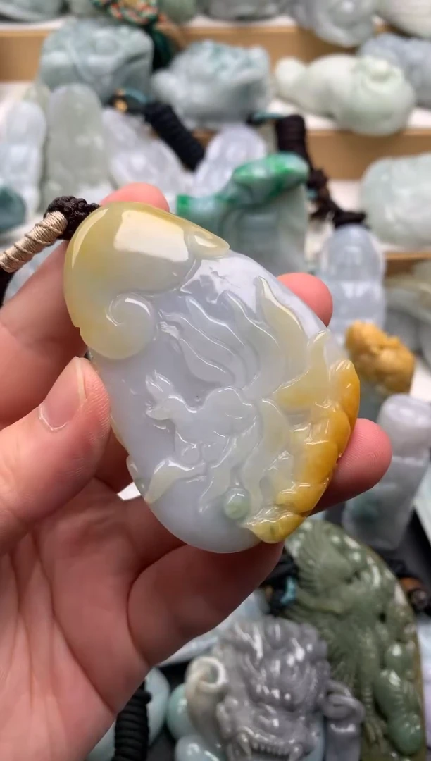 吊坠(不含链)未镶嵌翡翠1