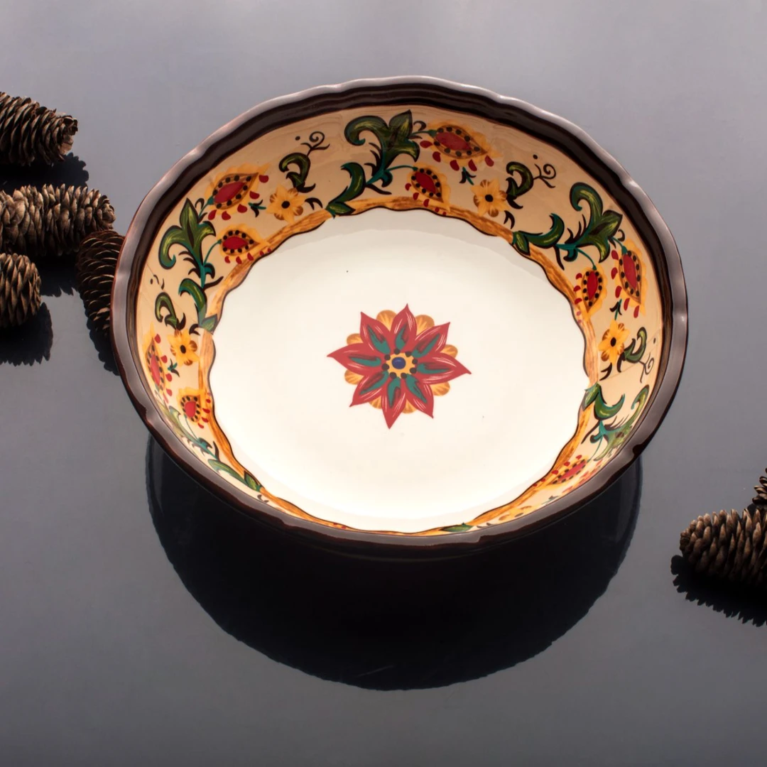 娜孜菲太阳花拌面碗*6