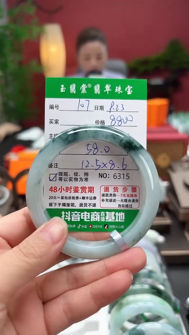未镶嵌手镯翡翠翡翠107