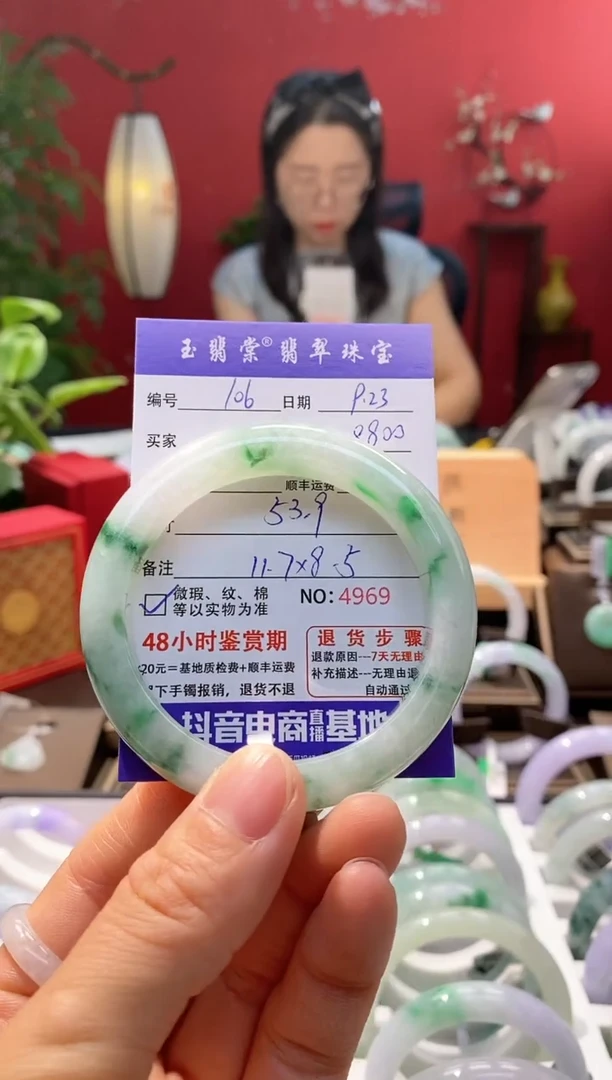 未镶嵌手镯翡翠翡翠106