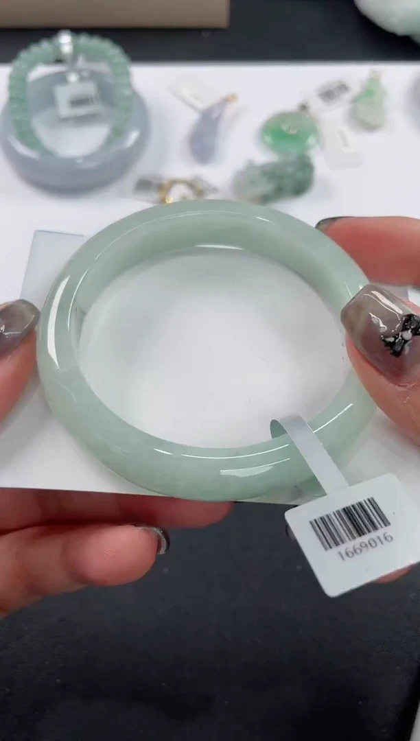 未镶嵌手镯翡翠基地发货H3393 56+