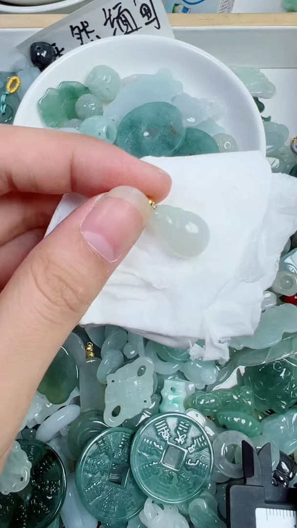 散珠翡翠707号链接，A货翡翠