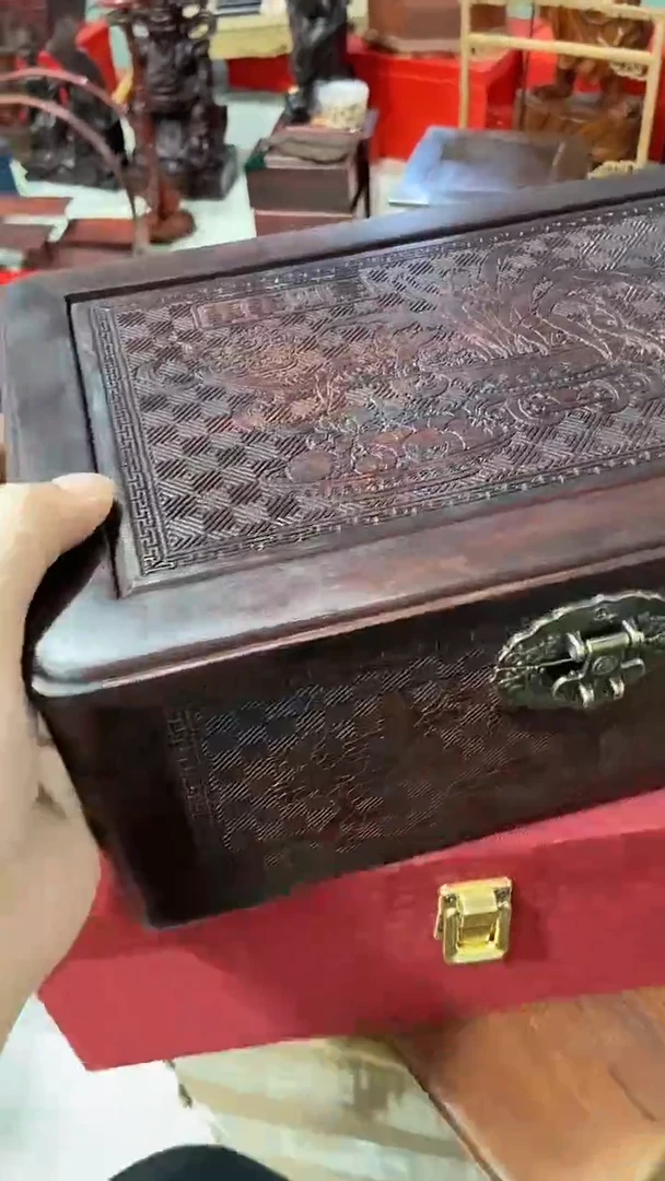 木事事如意首饰盒