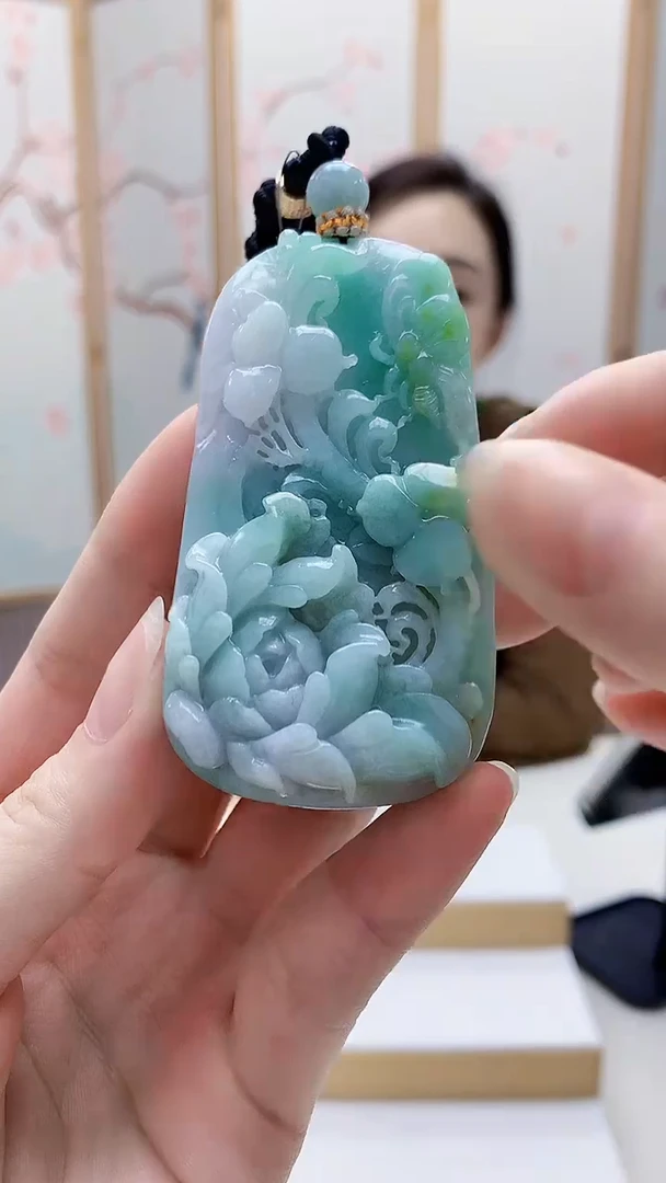 未镶嵌定制翡翠5160ry-毛货挂件43