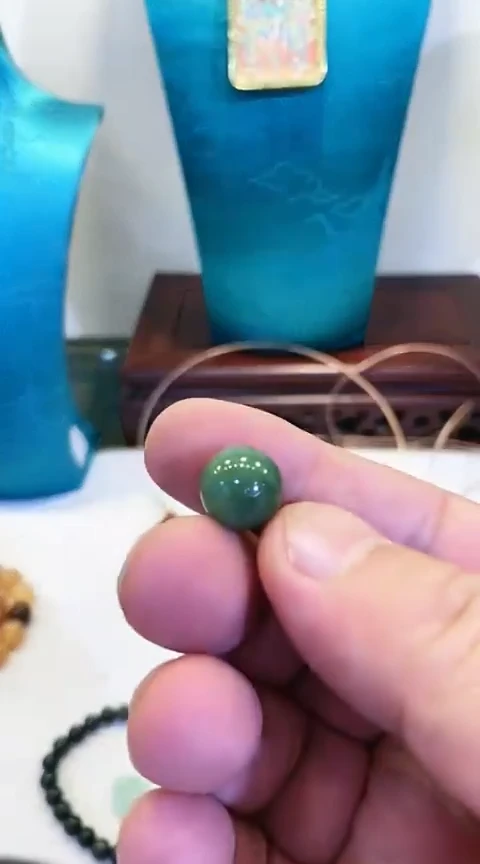 【闪购商品】和田玉单珠未镶嵌多样性发其一25011321