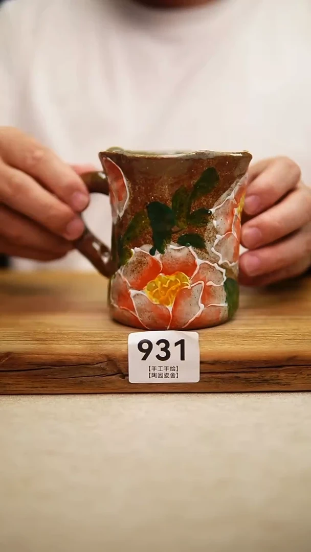 @@陶园瓷舍@@纯手工手绘@高温釉下彩