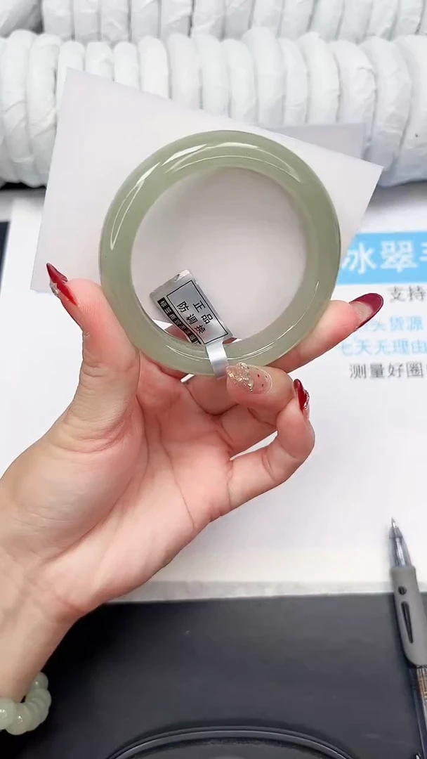 未镶嵌手镯石英质玉16-54.3D