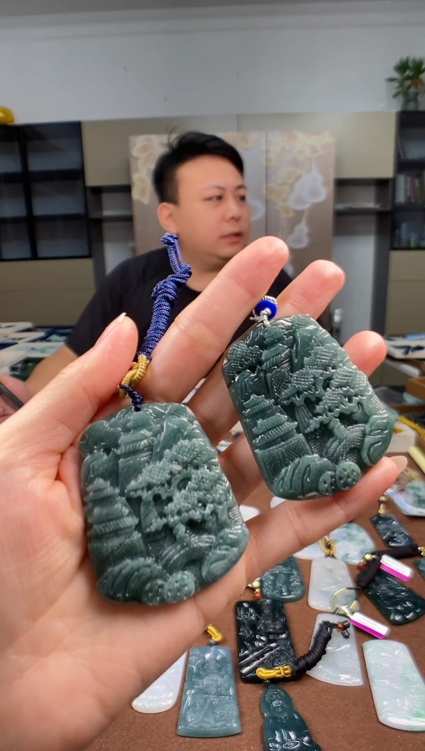 颈饰未镶嵌翡翠多样性发其一