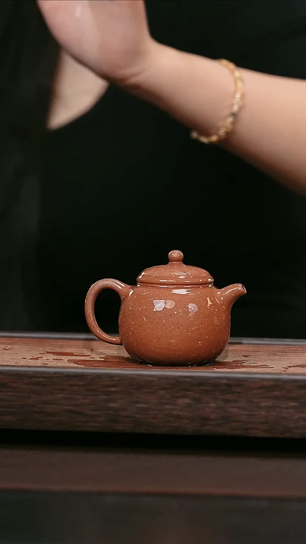 茶壶紫砂原矿紫砂壶   匏尊