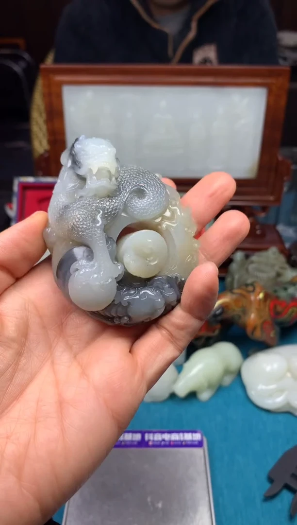 颈饰未镶嵌和田玉拍一发一