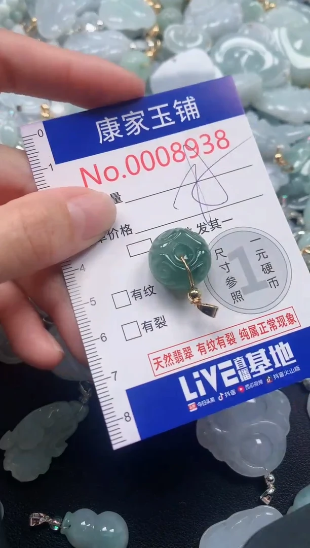 颈饰未镶嵌翡翠8938
