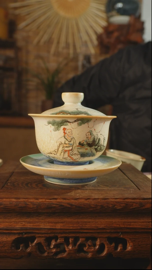 【闪购商品】老昌号手工手绘茶器