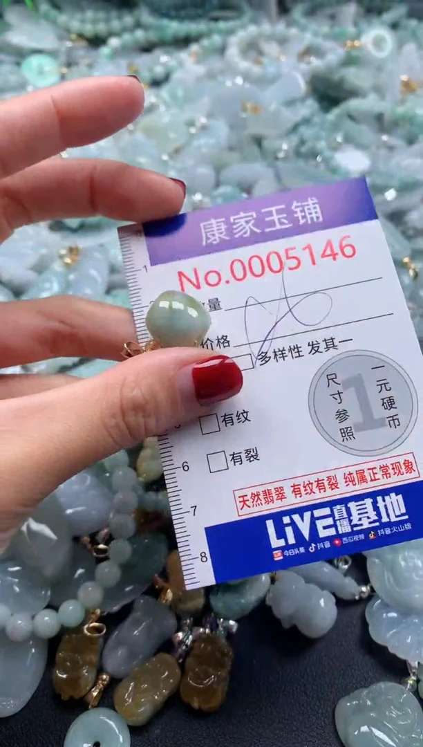 颈饰未镶嵌翡翠5146